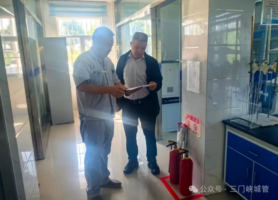 【县市冬天】示范区城管执法大队：检查安全生产，筑牢安全防线