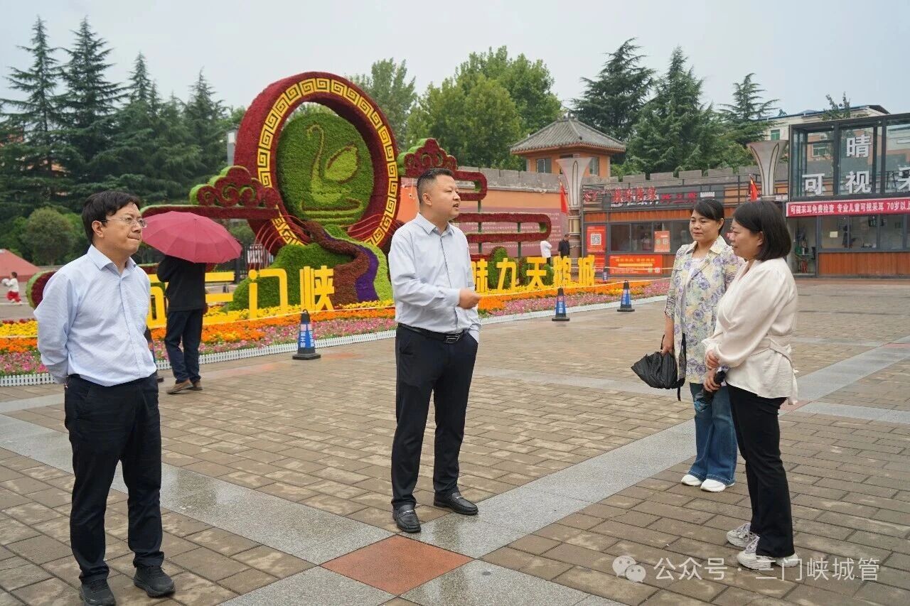 精耕细作备佳节 扮靓城市迎氛围——杨宸督导检查节前城市管理工作